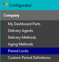 Setting Period Locks S1